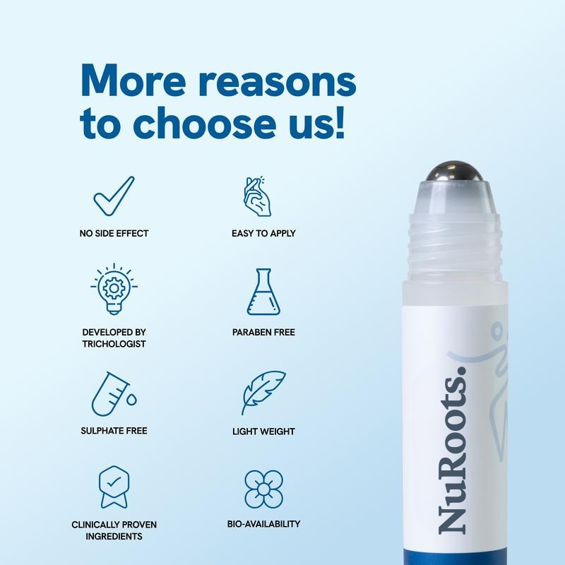 NuRoots™ Hair Growth Roll-On Serum