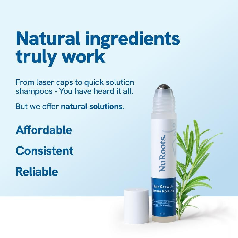 NuRoots™ Hair Growth Roll-On Serum